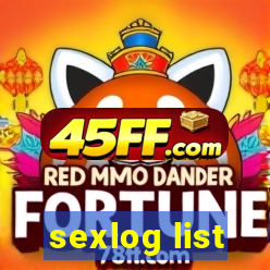 sexlog list